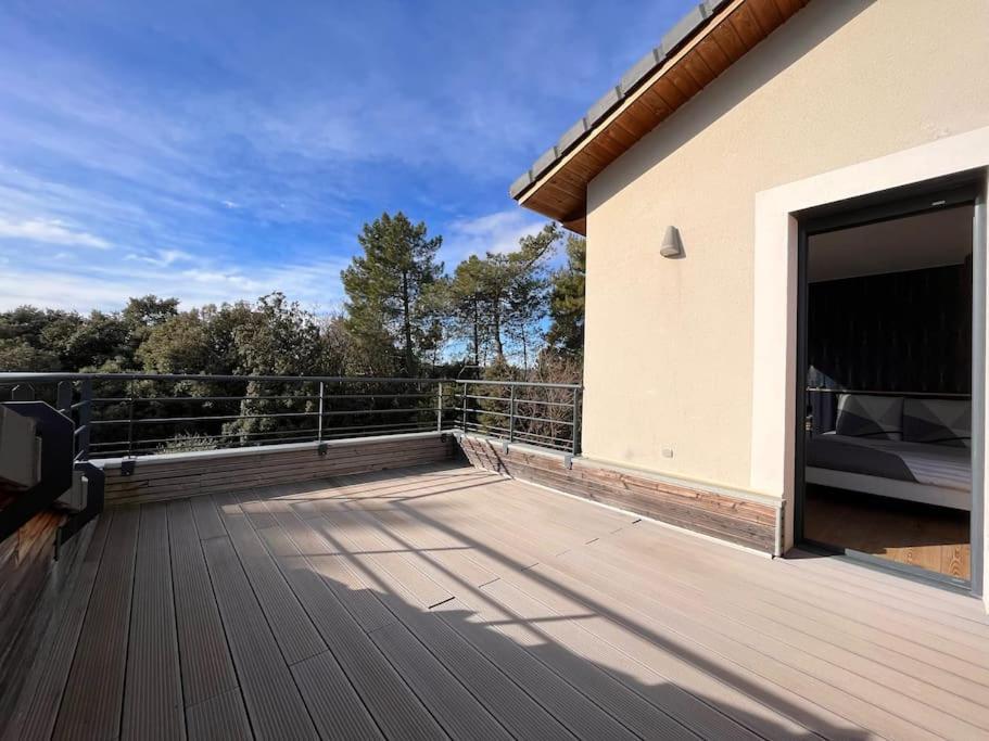 Du Reve O Naturel - Maison De Vacances Entre Gorges De L'Ardeche Et Gard Saint-Julien-de-Peyrolas ภายนอก รูปภาพ